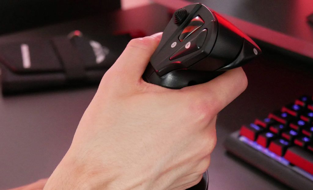 Joystick Thrustmaster - T.Flight HOTAS X - 12 botões, 5 eixos, manete destacável - Preto (Imagem 4)